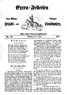 Würzburger Stadt- und Landbote Sonntag 4. Juli 1858