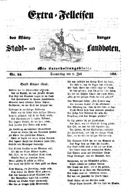 Würzburger Stadt- und Landbote Donnerstag 8. Juli 1858