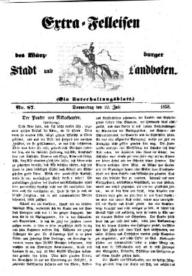 Würzburger Stadt- und Landbote Donnerstag 22. Juli 1858