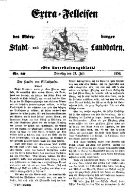 Würzburger Stadt- und Landbote Dienstag 27. Juli 1858