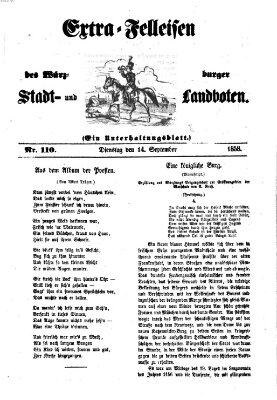 Würzburger Stadt- und Landbote Dienstag 14. September 1858