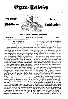 Würzburger Stadt- und Landbote Sonntag 7. November 1858