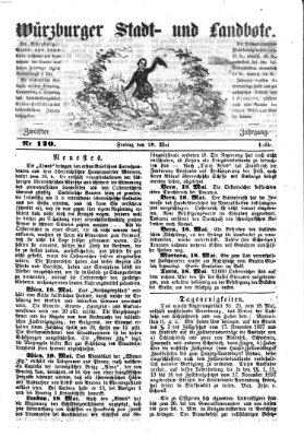 Würzburger Stadt- und Landbote Freitag 20. Mai 1859