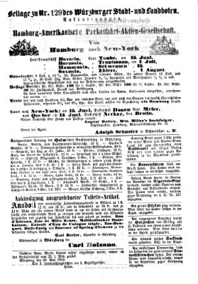 Würzburger Stadt- und Landbote Dienstag 31. Mai 1859