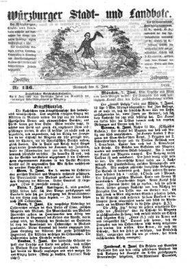 Würzburger Stadt- und Landbote Mittwoch 8. Juni 1859