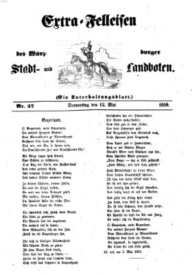 Würzburger Stadt- und Landbote Donnerstag 12. Mai 1859