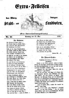 Würzburger Stadt- und Landbote Sonntag 22. Mai 1859