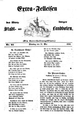 Würzburger Stadt- und Landbote Dienstag 31. Mai 1859