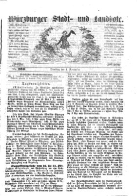 Würzburger Stadt- und Landbote Dienstag 1. November 1859