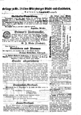 Würzburger Stadt- und Landbote Dienstag 29. November 1859