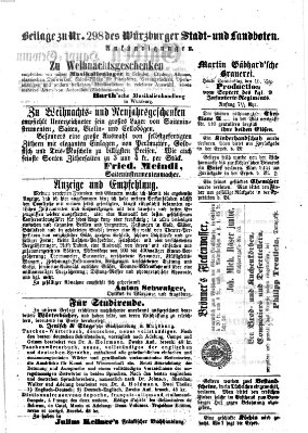 Würzburger Stadt- und Landbote Donnerstag 15. Dezember 1859