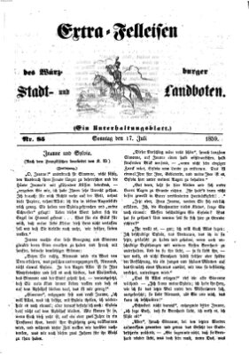 Würzburger Stadt- und Landbote Sonntag 17. Juli 1859