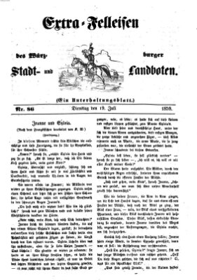 Würzburger Stadt- und Landbote Dienstag 19. Juli 1859