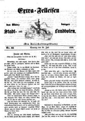 Würzburger Stadt- und Landbote Sonntag 24. Juli 1859