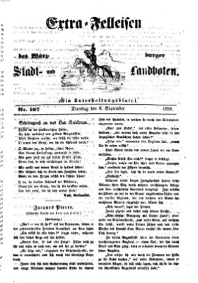 Würzburger Stadt- und Landbote Dienstag 6. September 1859