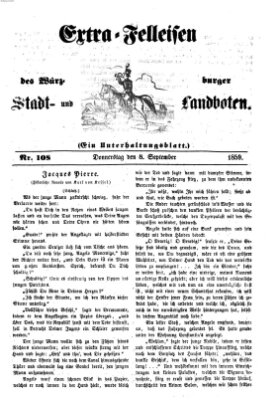 Würzburger Stadt- und Landbote Donnerstag 8. September 1859