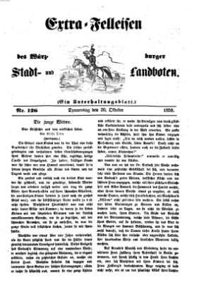 Würzburger Stadt- und Landbote Donnerstag 20. Oktober 1859