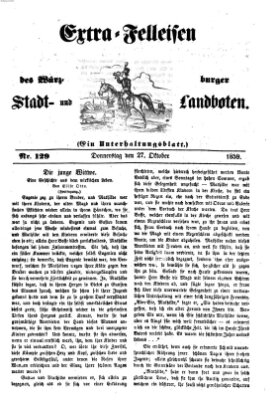 Würzburger Stadt- und Landbote Donnerstag 27. Oktober 1859