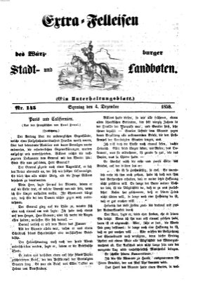 Würzburger Stadt- und Landbote Sonntag 4. Dezember 1859