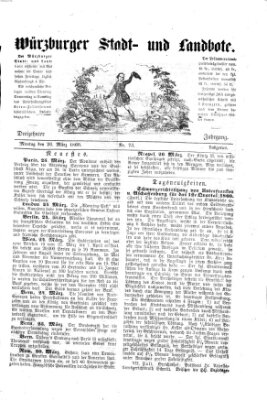 Würzburger Stadt- und Landbote Montag 26. März 1860