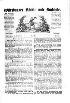 Würzburger Stadt- und Landbote Mittwoch 30. Mai 1860