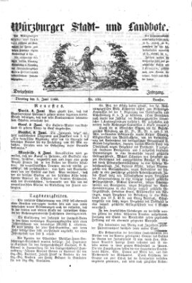 Würzburger Stadt- und Landbote Dienstag 5. Juni 1860