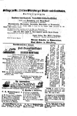 Würzburger Stadt- und Landbote Montag 1. Oktober 1860