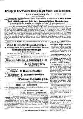 Würzburger Stadt- und Landbote Dienstag 27. November 1860