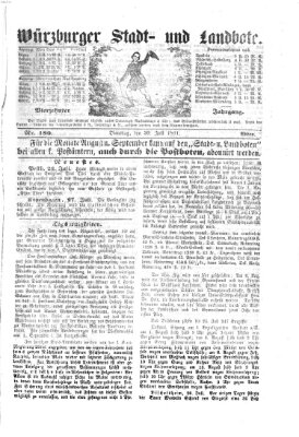 Würzburger Stadt- und Landbote Dienstag 30. Juli 1861