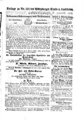 Würzburger Stadt- und Landbote Montag 16. September 1861