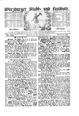 Würzburger Stadt- und Landbote Mittwoch 18. September 1861