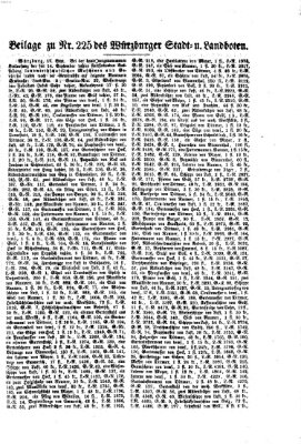 Würzburger Stadt- und Landbote Freitag 20. September 1861