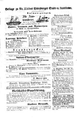 Würzburger Stadt- und Landbote Donnerstag 24. Oktober 1861