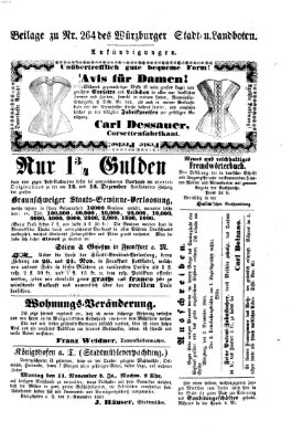 Würzburger Stadt- und Landbote Dienstag 5. November 1861