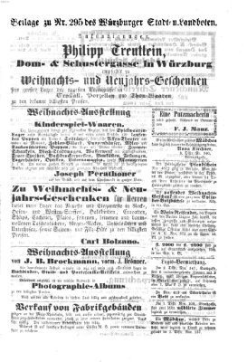 Würzburger Stadt- und Landbote Mittwoch 11. Dezember 1861