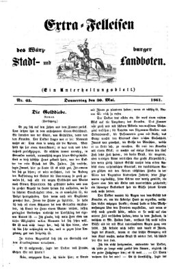 Extra-Felleisen (Würzburger Stadt- und Landbote) Donnerstag 30. Mai 1861