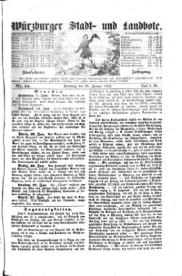 Würzburger Stadt- und Landbote Dienstag 28. Januar 1862