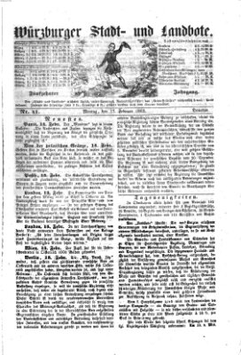 Würzburger Stadt- und Landbote Montag 17. Februar 1862