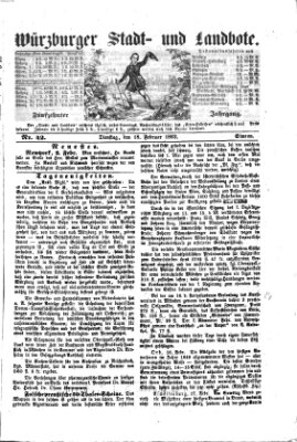 Würzburger Stadt- und Landbote Dienstag 18. Februar 1862