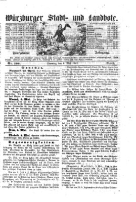 Würzburger Stadt- und Landbote Dienstag 6. Mai 1862