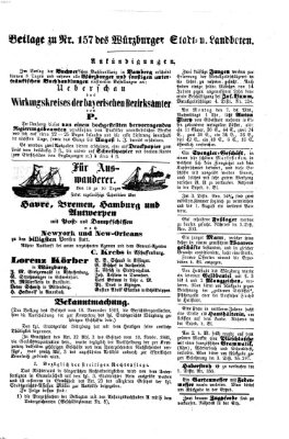 Würzburger Stadt- und Landbote Donnerstag 3. Juli 1862