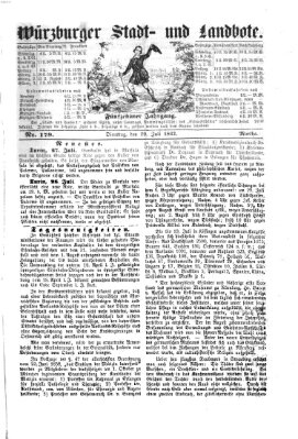 Würzburger Stadt- und Landbote Dienstag 29. Juli 1862