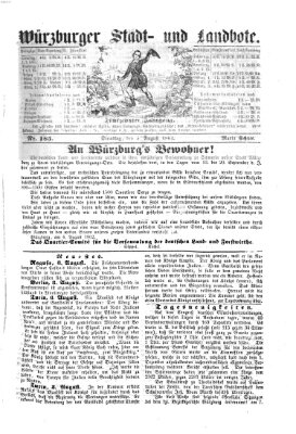 Würzburger Stadt- und Landbote Dienstag 5. August 1862