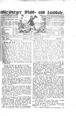 Würzburger Stadt- und Landbote Mittwoch 1. Oktober 1862