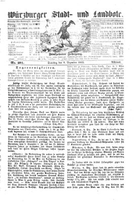 Würzburger Stadt- und Landbote Samstag 6. Dezember 1862