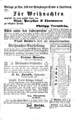 Würzburger Stadt- und Landbote Dienstag 16. Dezember 1862