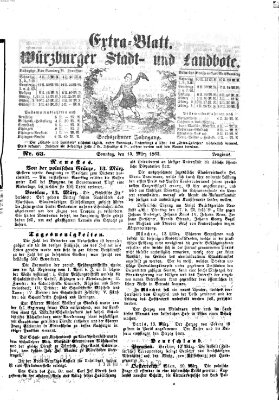 Würzburger Stadt- und Landbote Sonntag 15. März 1863