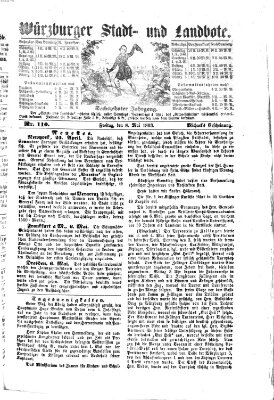 Würzburger Stadt- und Landbote Freitag 8. Mai 1863