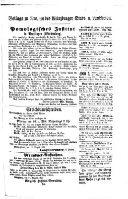 Würzburger Stadt- und Landbote Dienstag 18. August 1863