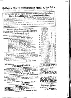 Würzburger Stadt- und Landbote Samstag 12. September 1863